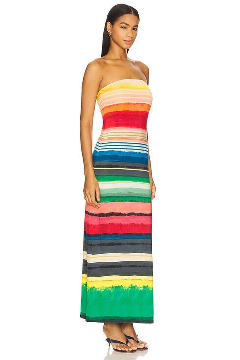 Alice + Olivia Dresses & Skirts - Alice + Olivia Delora Maxi Dress 2 Rainbow Reef Resort Vacation Cruise Beach